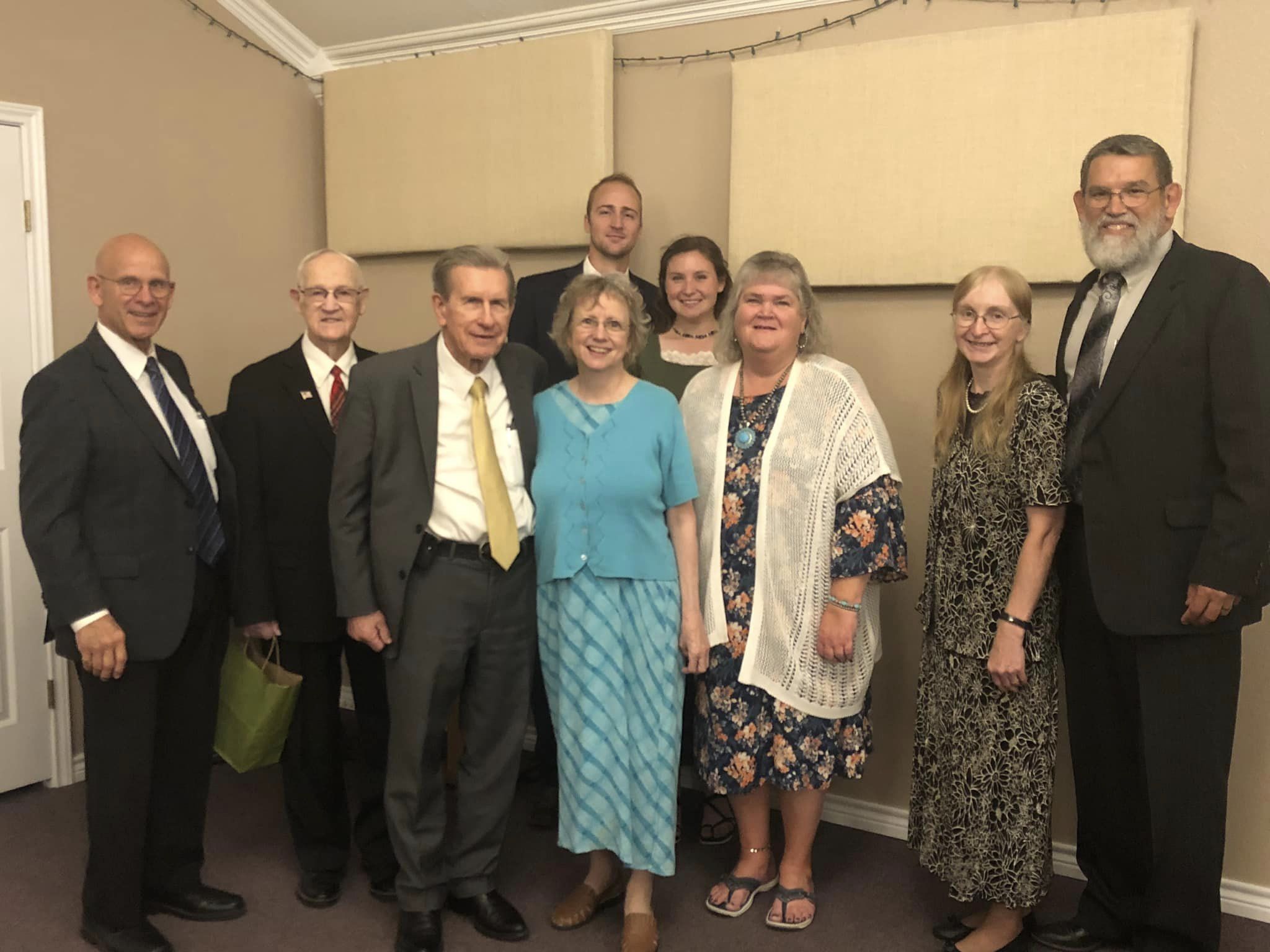 Board members and teaching staff of Baptist Bible Translator's Institute